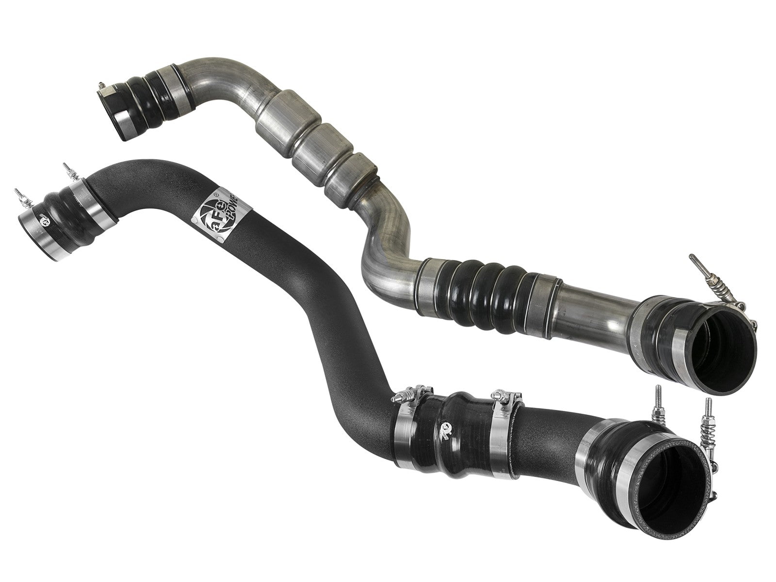 BladeRunner 3 IN Aluminum Hot Charge Pipe Black GM Diesel Trucks 17-19 V8-6.6L (td) L5P - 0