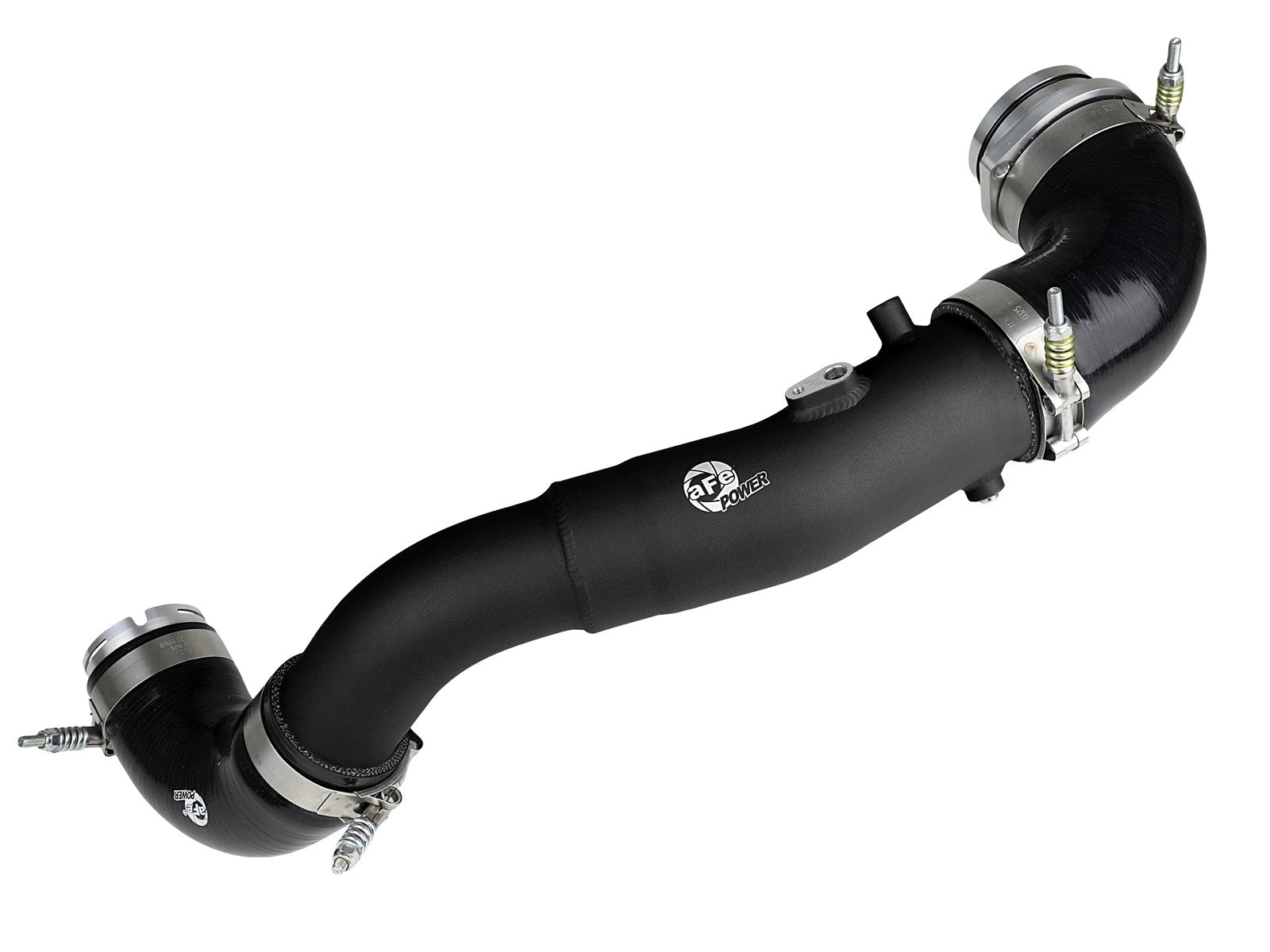 BladeRunner 2-1/2 IN Aluminum Hot Charge Pipe Black Toyota Supra (A90) 2020 L6-3.0L (t) - 0