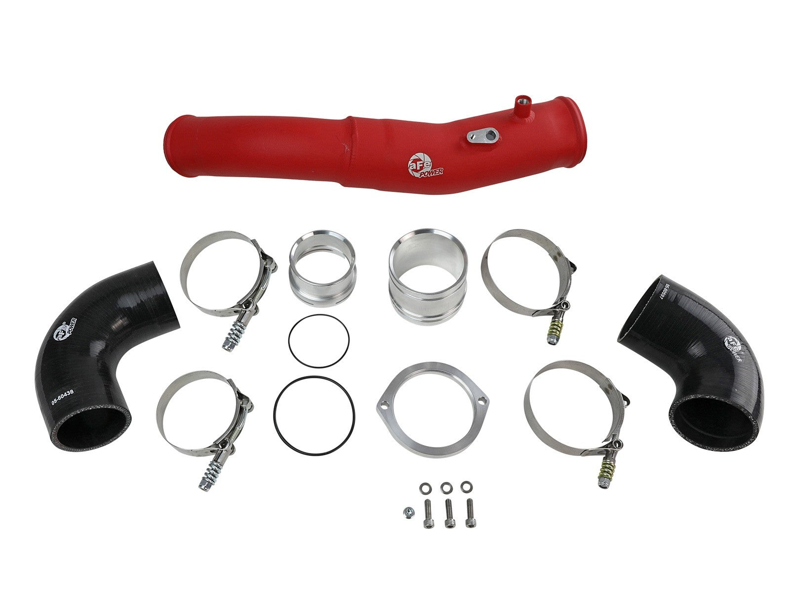 BladeRunner 2-1/2 IN Aluminum Hot Charge Pipe Red Toyota Supra (A90) 2020 L6-3.0L (t)