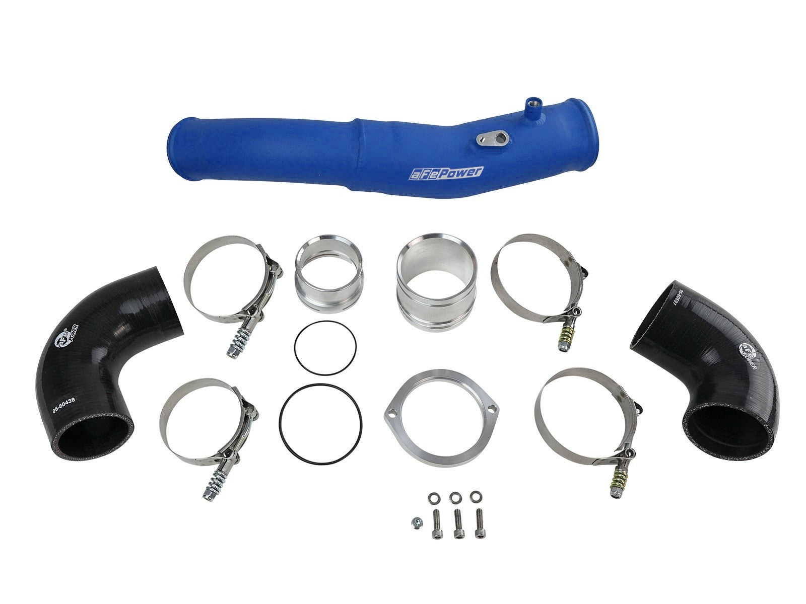 BladeRunner 2-1/2 IN to 3 IN Aluminum Hot-Side Charge Pipe Blue BMW Z4 M40i (G29) 2020 L6-3.0L (t) B58