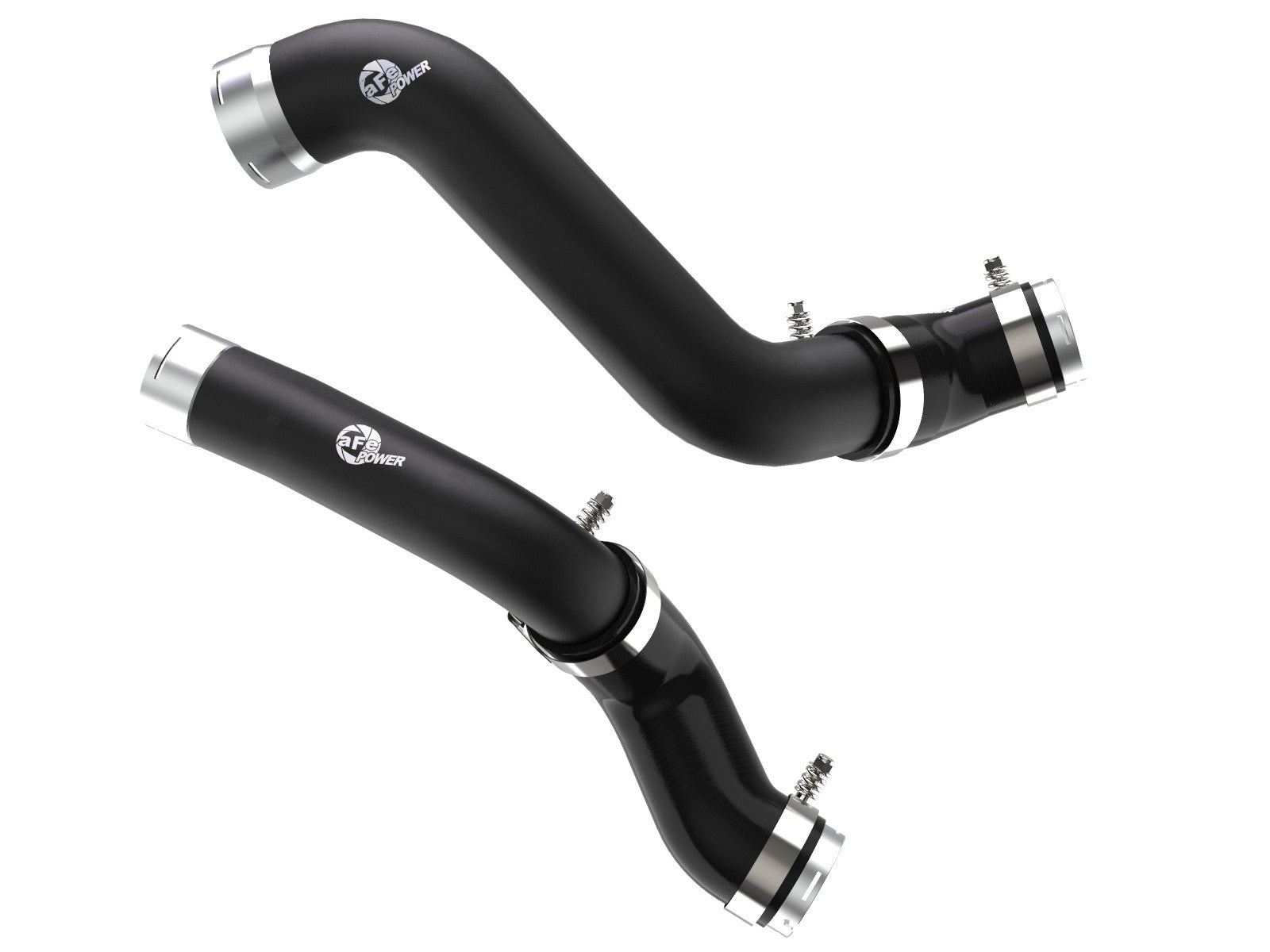 BladeRunner 2-1/2 IN to 3 IN Aluminum Hot and Cold Charge Pipe Kit Black GM Silverado/Sierra 1500 19-20 L4-2.7L (t)