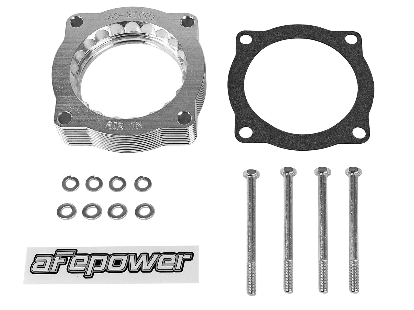 Silver Bullet Throttle Body Spacer Kit BMW X5 (E53) 04-06 V8-4.4/4.6L M62/N62