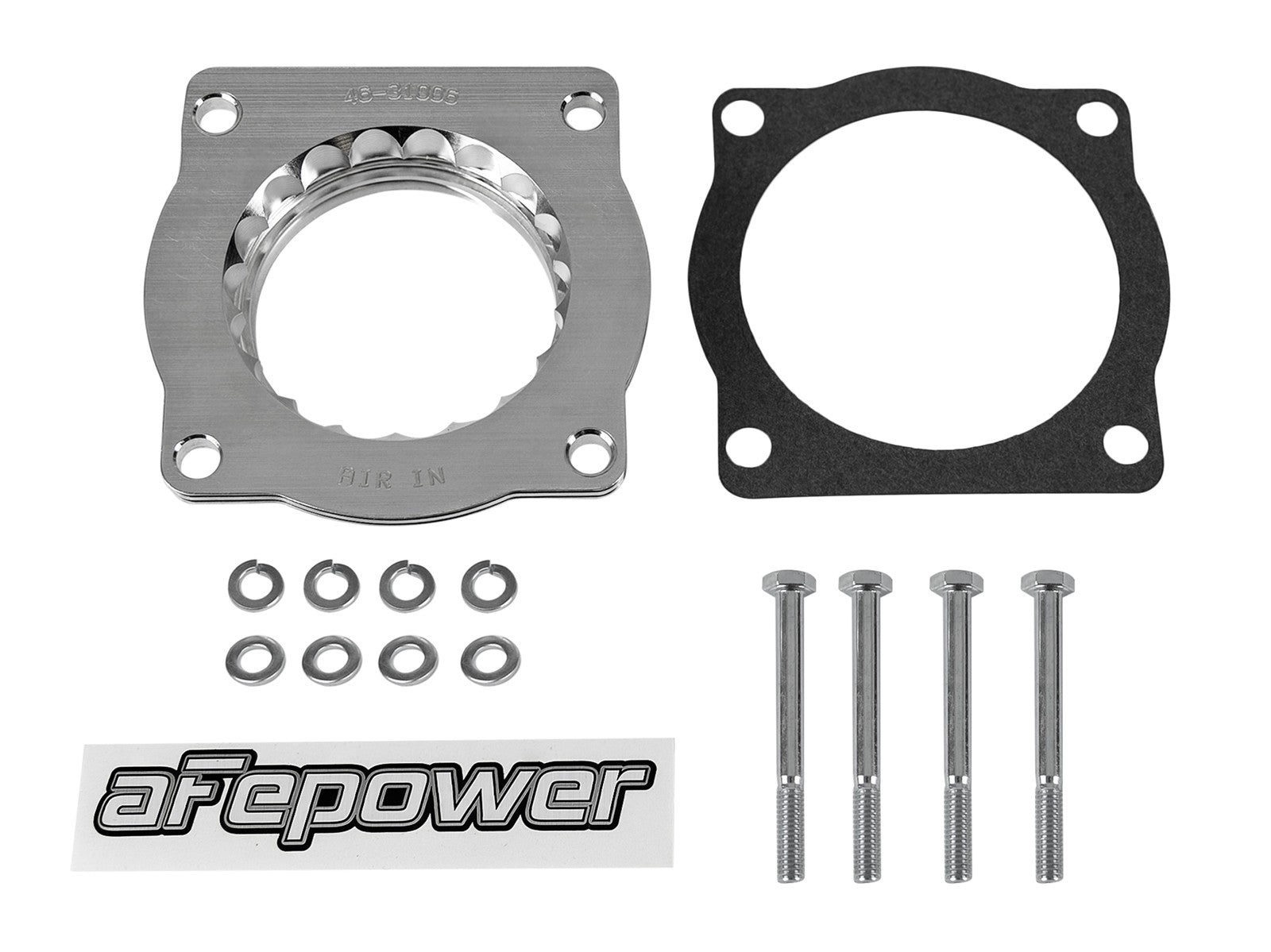 Silver Bullet Throttle Body Spacer Kit BMW 545i/550i/645Ci/650i/750i (E60/63/64) 04-10 /X5 (E53) 06-08 V8-4.4/4.8L (N62)