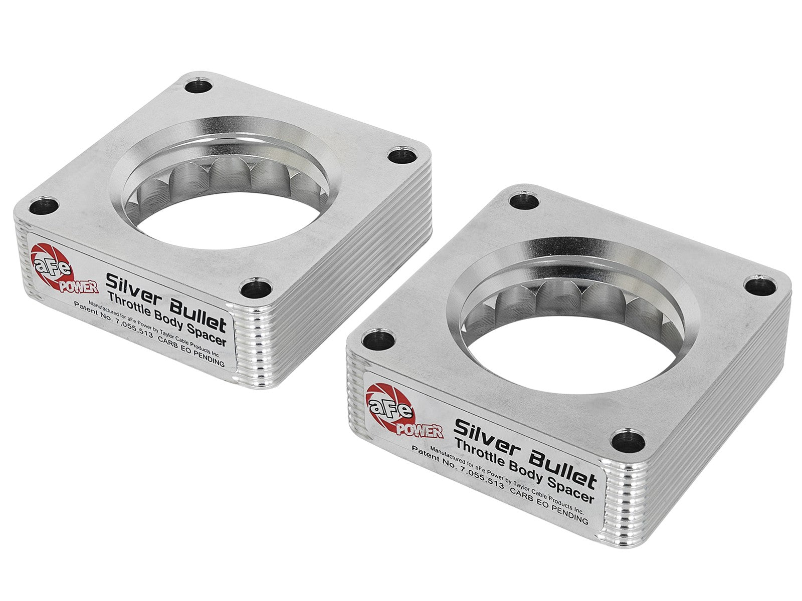 Silver Bullet Throttle Body Spacer Kit (Pair) Nissan 370Z 09-20/Infiniti G37 08-13/Q60/Q50 14-15 V6-3.7L (VQ37VHR)