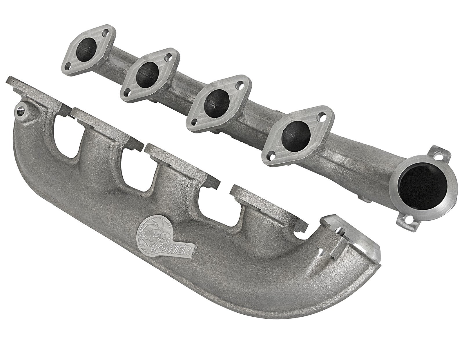 BladeRunner Ported Ductile Iron Exhaust Manifold Ford Diesel Trucks 03-07 V8-6.0L (td)