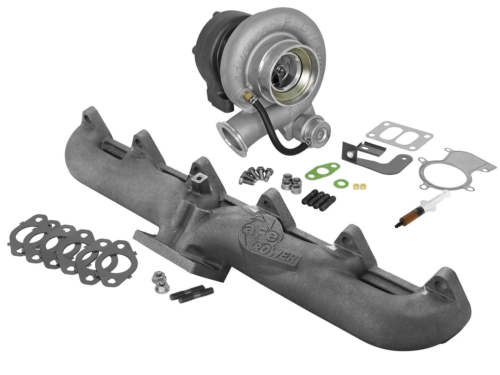 BladeRunner Street Series Turbocharger w/ Exhaust Manifold Dodge Diesel Trucks 98.5-02 L6-5.9L (td)