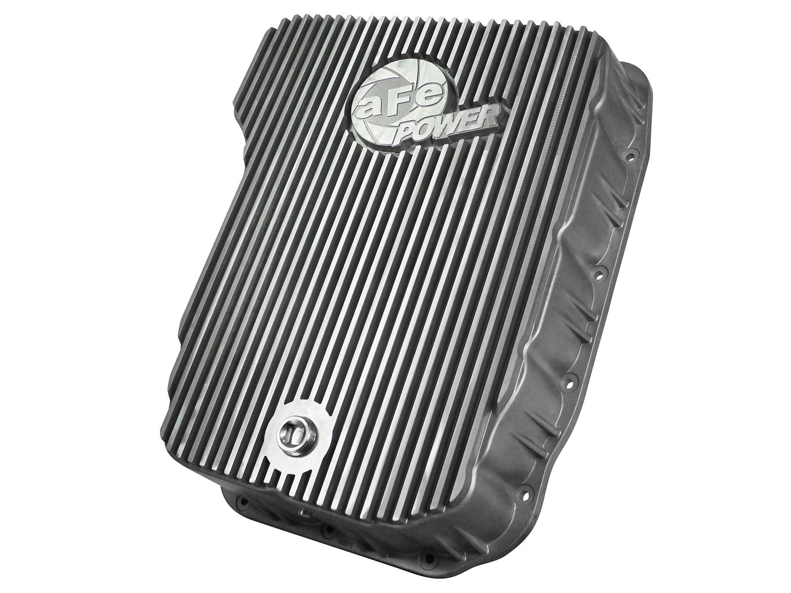 aFe Power Transmission Pan Raw w/ Machined Fins Dodge Diesel Trucks 07.5-12 L6-6.7L (td)