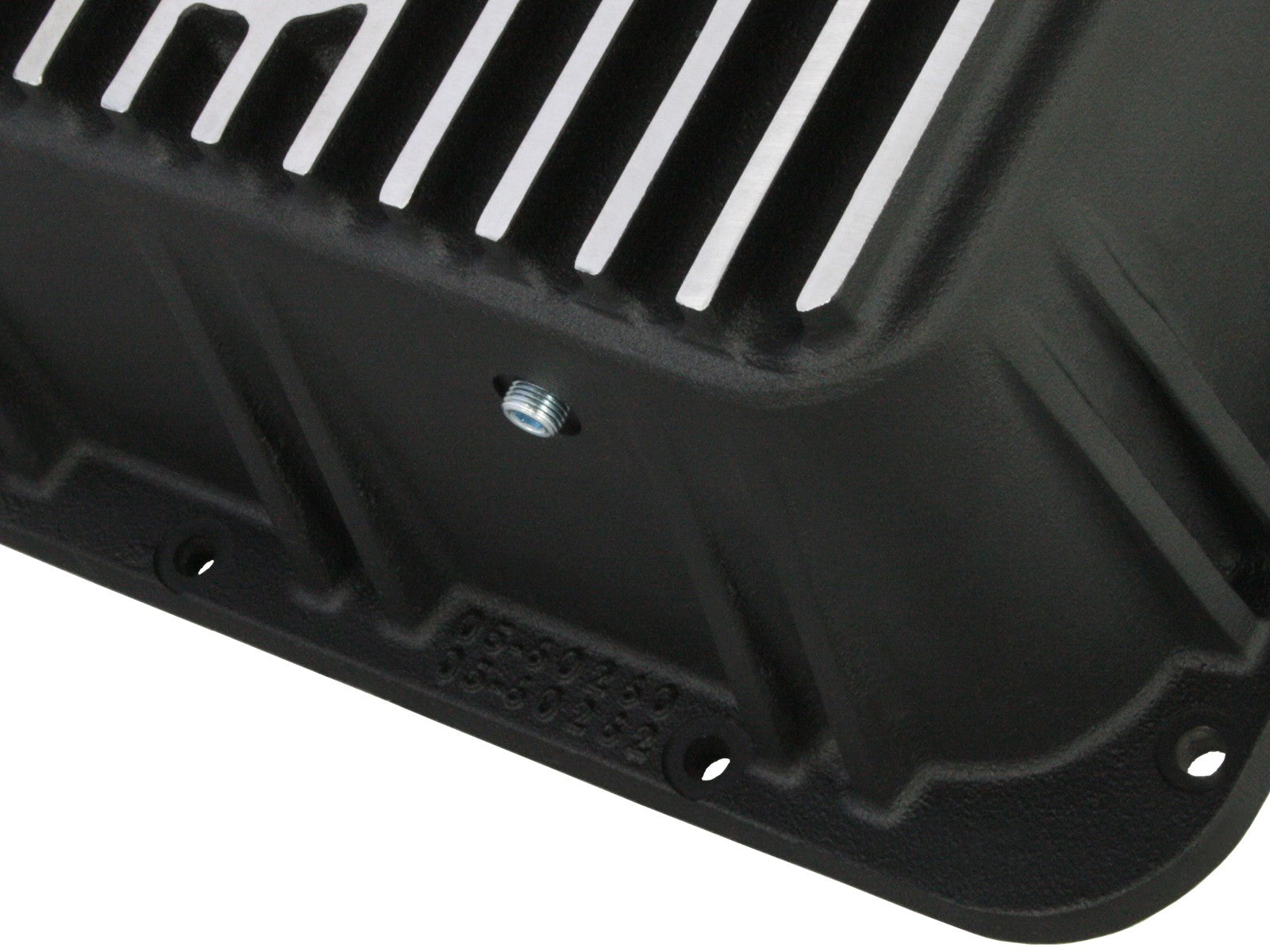 aFe Power Transmission Pan Black w/ Machined Fins  GM Diesel Trucks 01-19 V8-6.6L (td) LB7/LLY/LBZ/LMM/LML/L5P