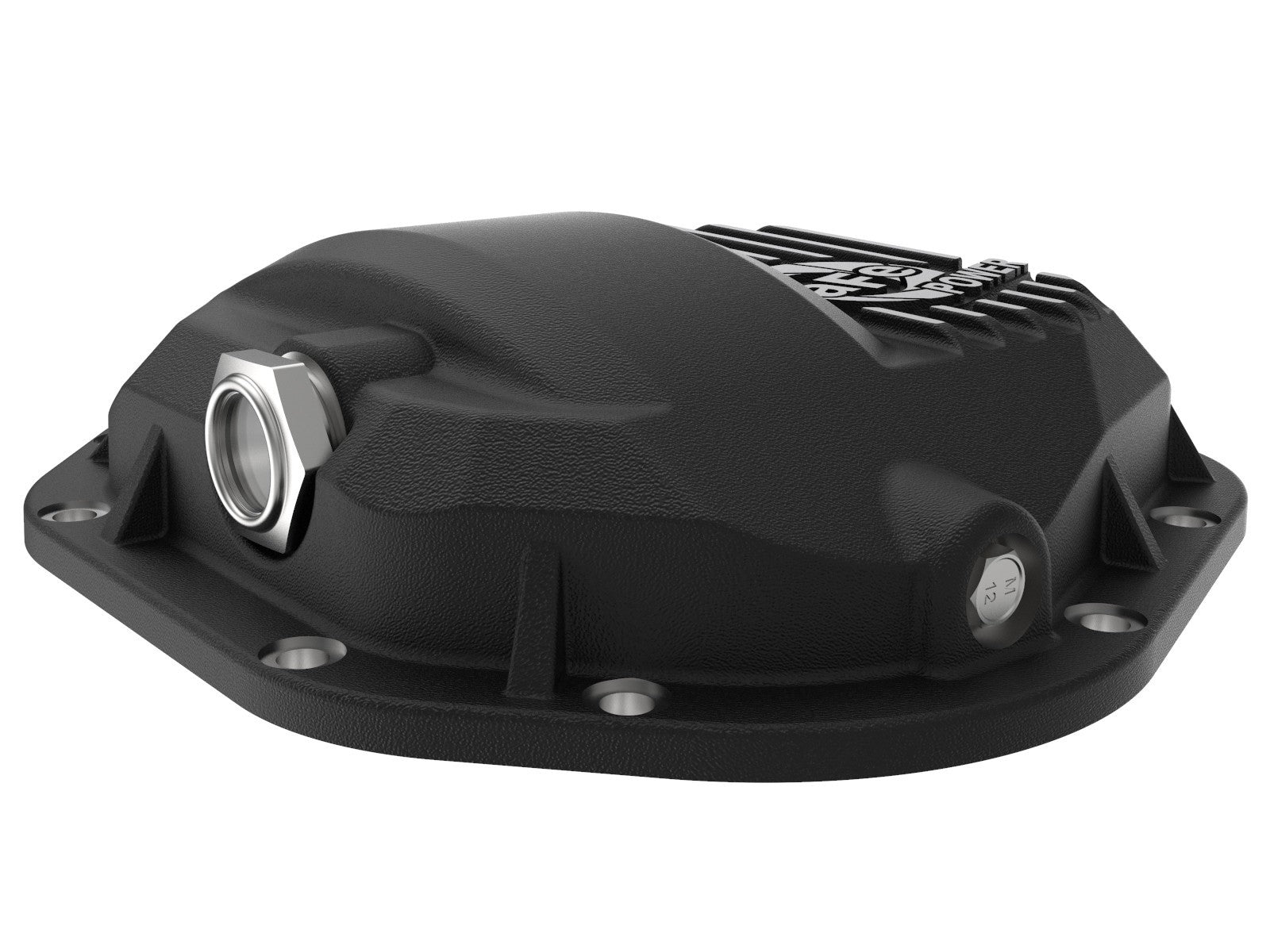 Pro Series Rear Differential Cover Black w/ Machined Fins Ford F-250/F-350/Excursion 99-16 V8-7.3L/6.0L/6.4L/6.7L (td)