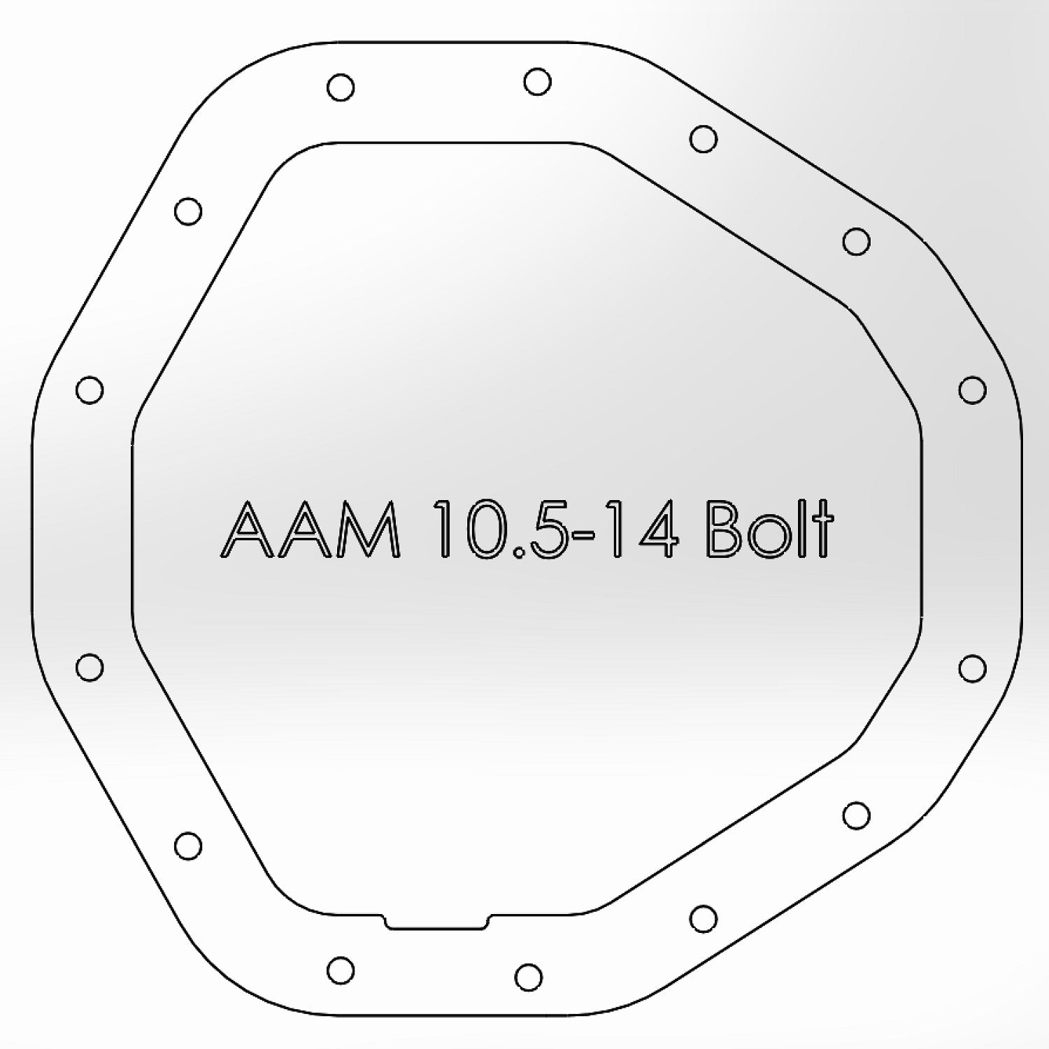 Pro Series Rear Differential Cover Black w/ Machined Fins Dodge Diesel Trucks 03-05 L6-5.9L (td)