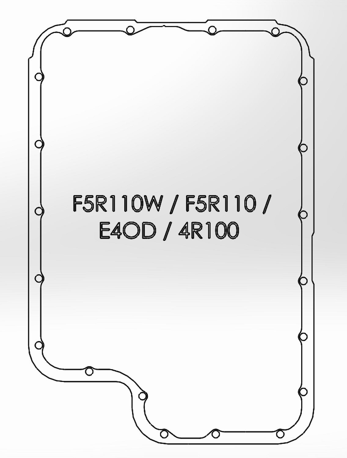 aFe Power Transmission Pan Raw w/ Machined Fins Ford Diesel Trucks 94-10 V8-7.3L/6.0L/6.4L (td)