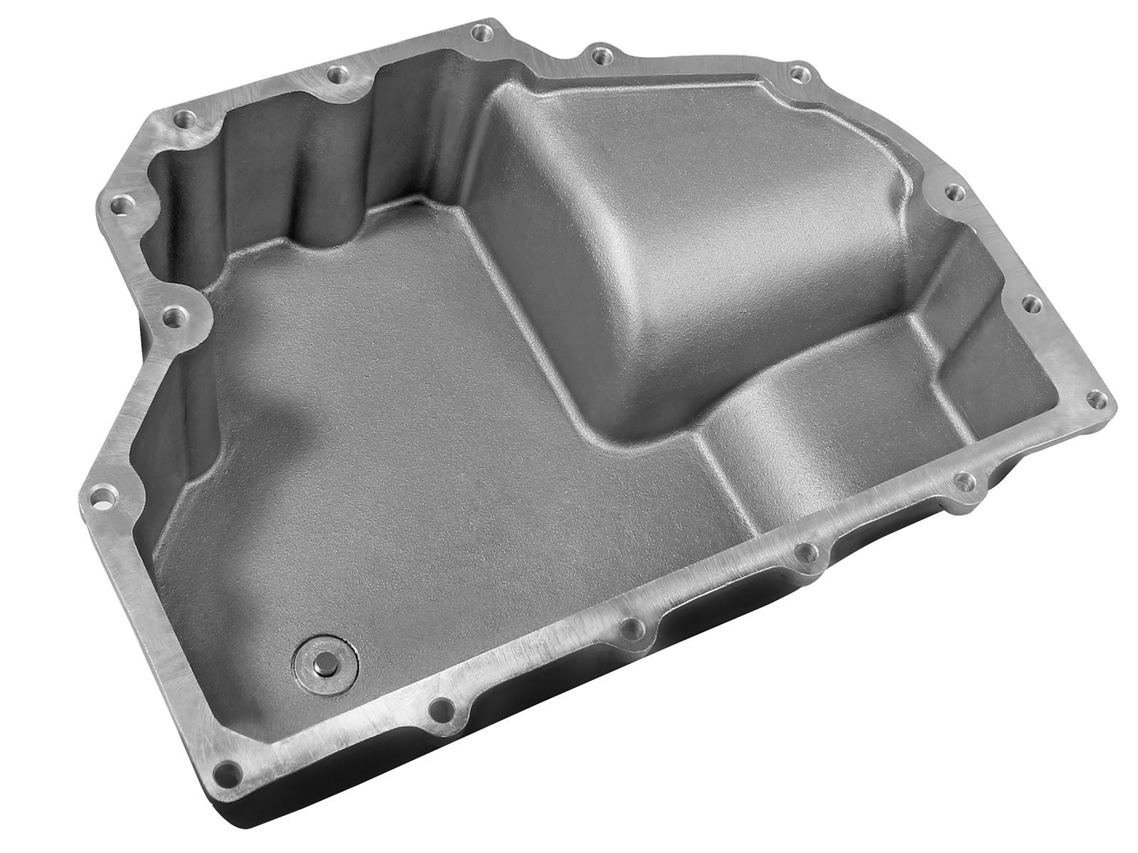 Pro Series Engine Oil Pan Black w/ Machined Fins Dodge RAM 1500 EcoDiesel 14-18 V6-3.0L (td)