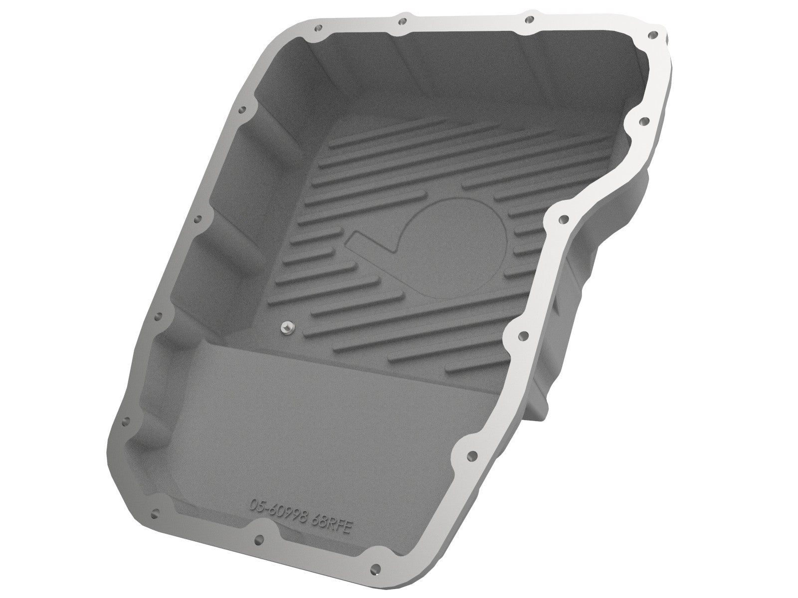 aFe Power Transmission Pan Raw w/ Machined Fins Dodge Diesel Trucks 13-19 L6-6.7L (td) - 0