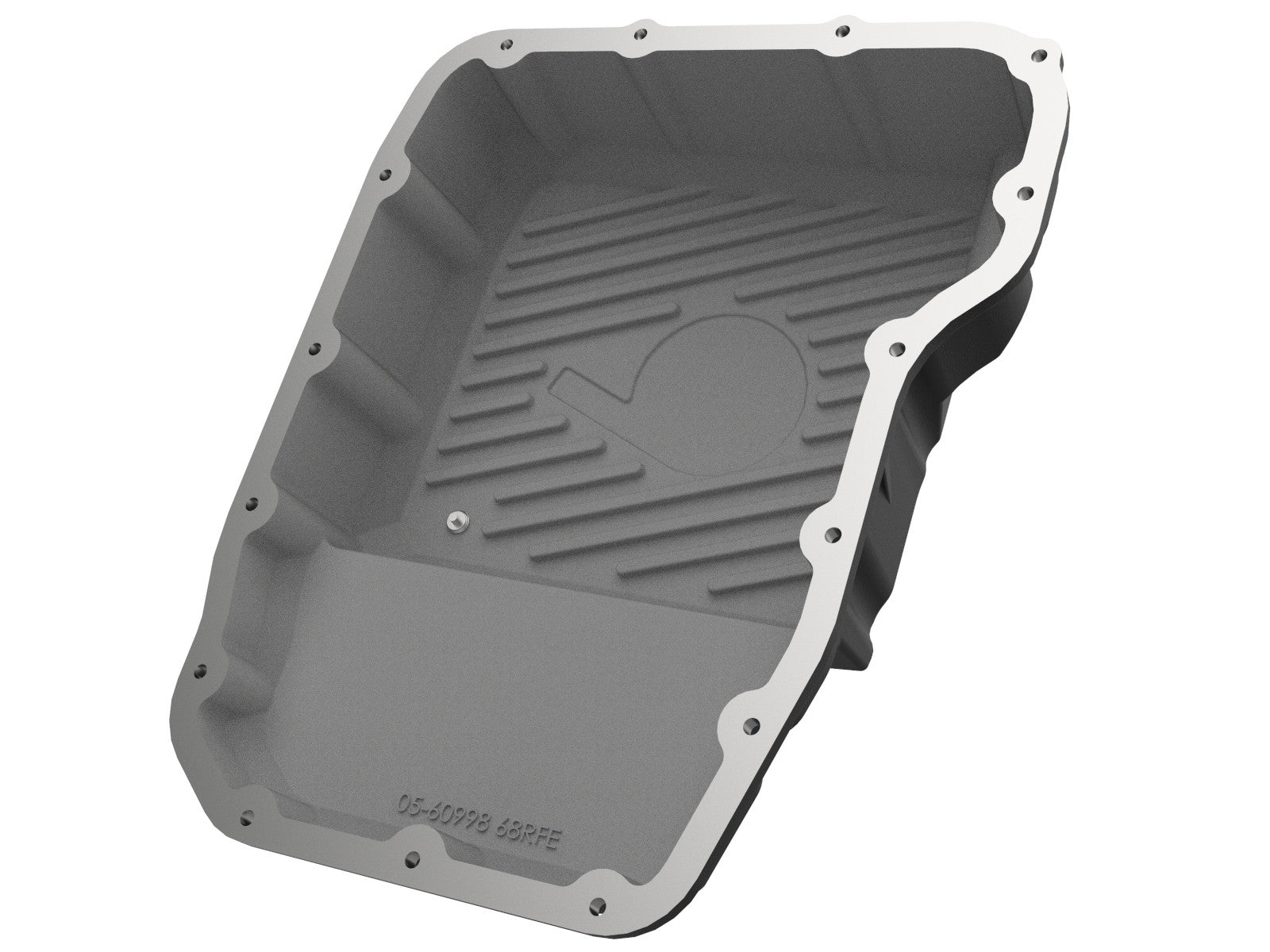 aFe Power Transmission Pan Black w/ Machined Fins Dodge Diesel Trucks 13-19 L6-6.7L (td) - 0