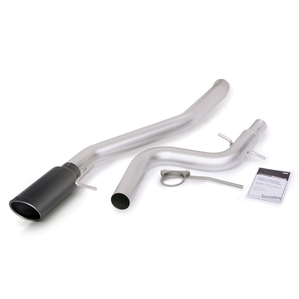 Banks Power 09-10 VW Jetta 2.0L TDI Monster Exhaust System - SS Single Exhaust w/ Black Tip