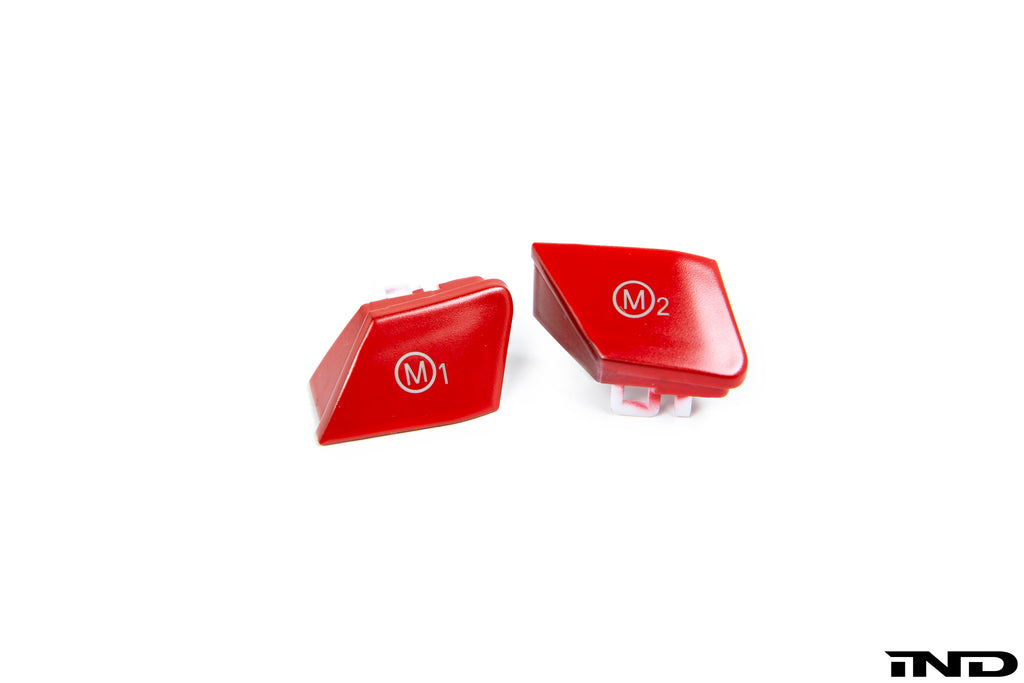 IND F87 M2 Competition Red M1 / M2 Button Set