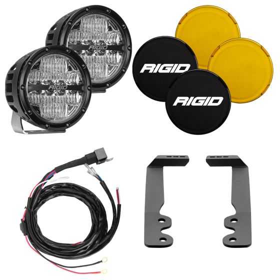 Rigid Industries 2022+ Toyota Tundra A-Pillar Light Kit (6in 360-Series)