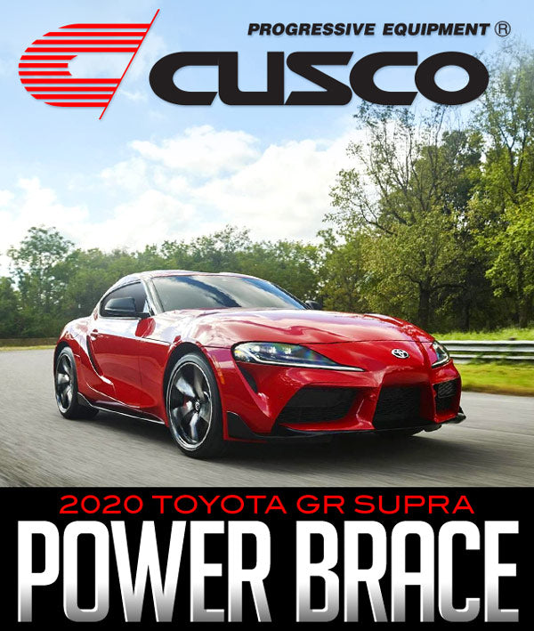 CUSCO FRONT/ENGINE POWER BRACE: 2020 TOYOTA GR SUPRA