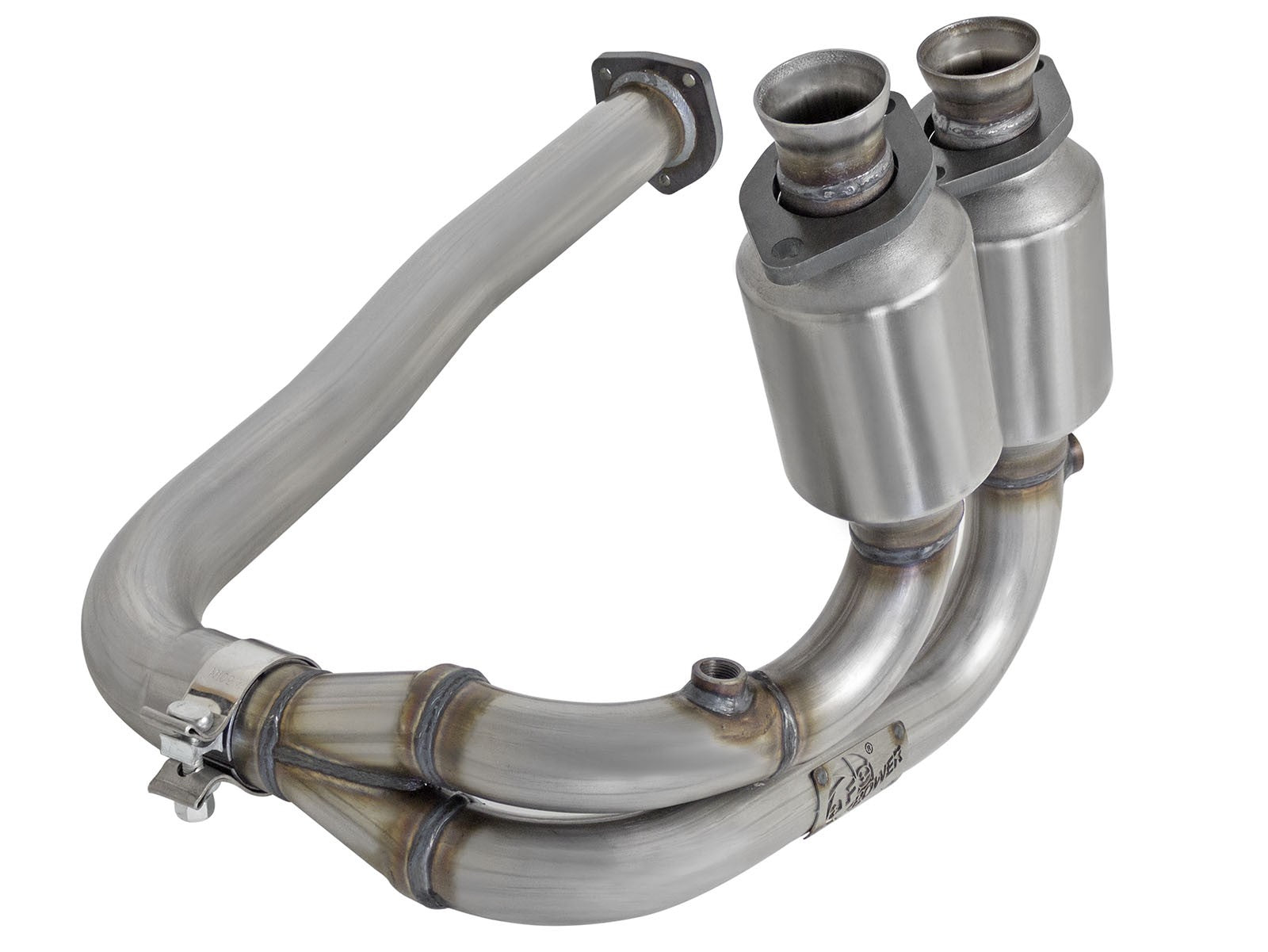 aFe POWER Direct Fit 409 Stainless Steel Front Catalytic Converter Jeep Wrangler (TJ) 00-03 L6-4.0L