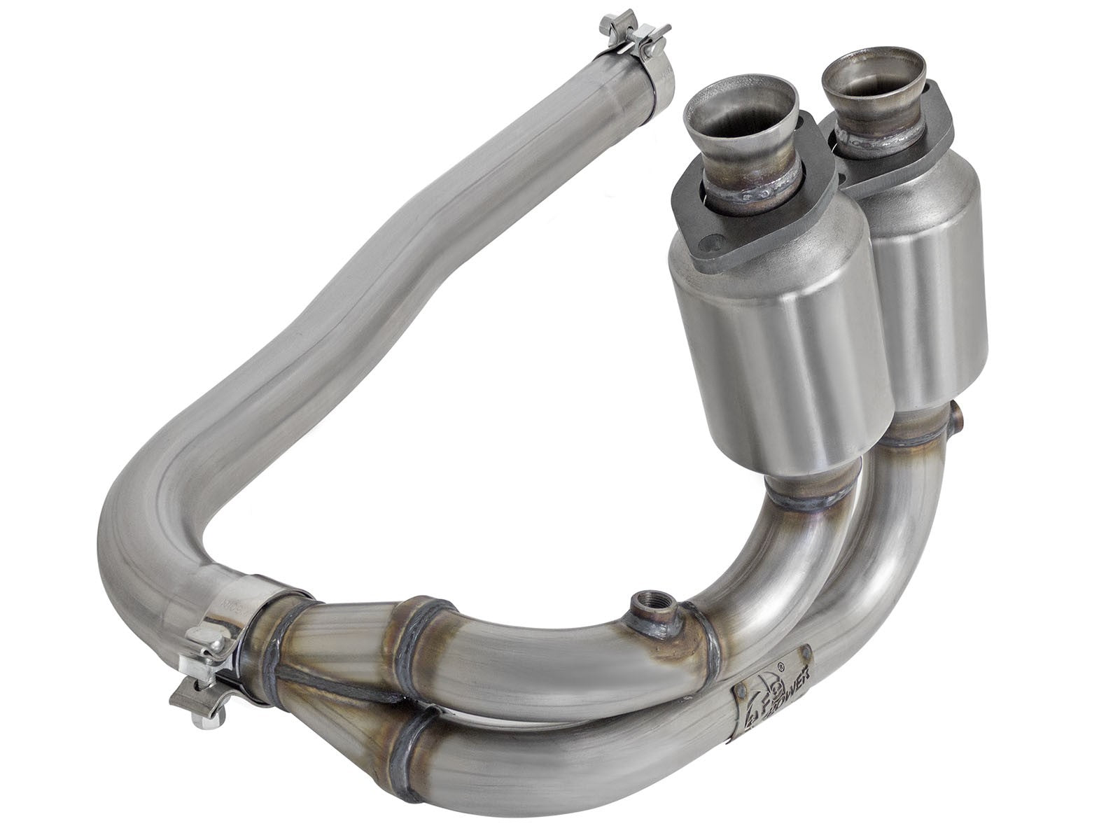 aFe POWER Direct Fit 409 Stainless Steel Front Catalytic Converter Jeep Wrangler (TJ) 04-06 L6-4.0L