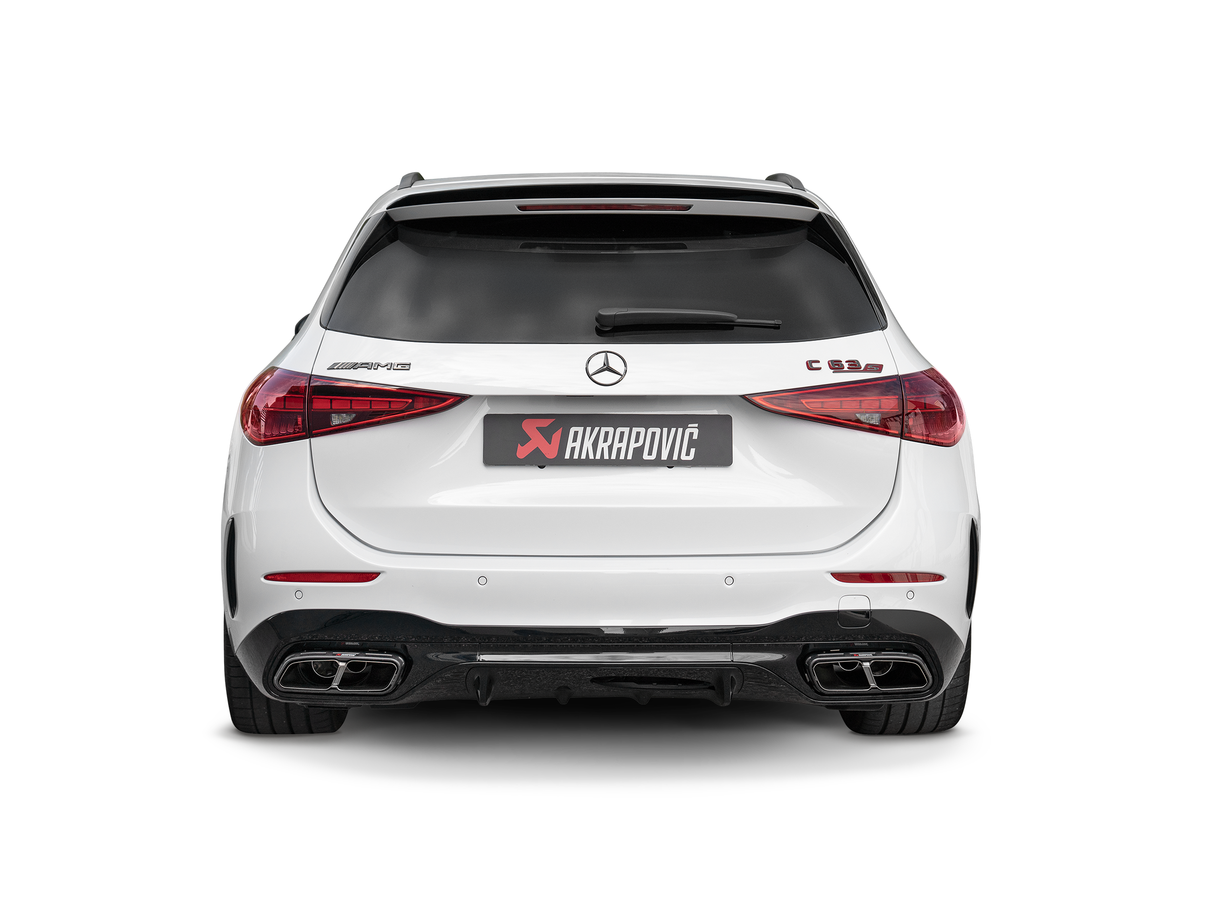 Akrapovic Mercedes-AMG C 63 S E Performance C 43 4MATIC (W206, S206) - Slip-On Line (Titanium)