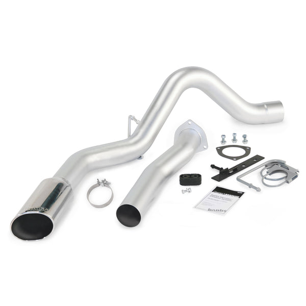 Banks Power 07-10 Chevy 6.6L LMM ECSB-CCLB Monster Exhaust System - SS Single Exhaust w/ Chrome Tip