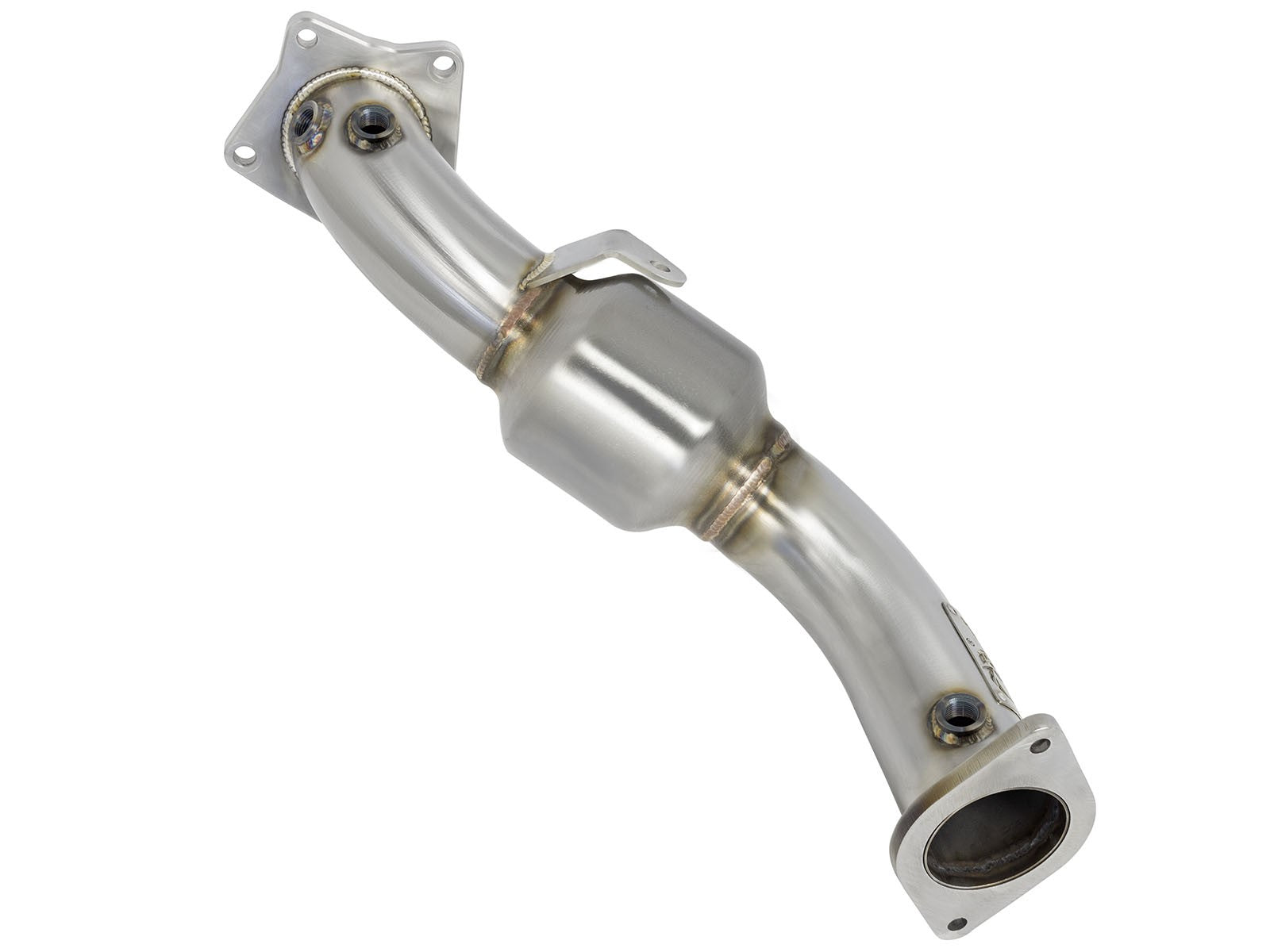 Twisted Steel 3 IN 304 Stainless Steel Street Series Downpipe w/ Cats Cadillac ATS 13-19 / Chevy Camaro 16-20 L4-2.0L (t) - 0