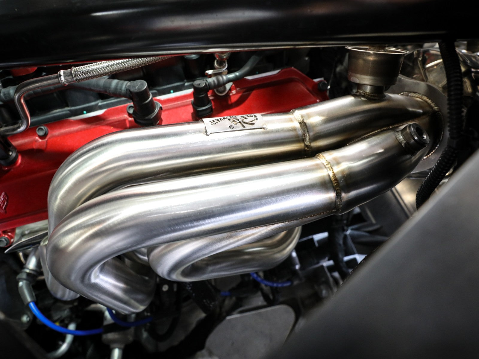 Twisted Steel 1-7/8 IN to 2-3/4 IN 304 Stainless Headers w/ Brushed Finish Chevrolet Corvette (C8) 2020 V8-6.2L