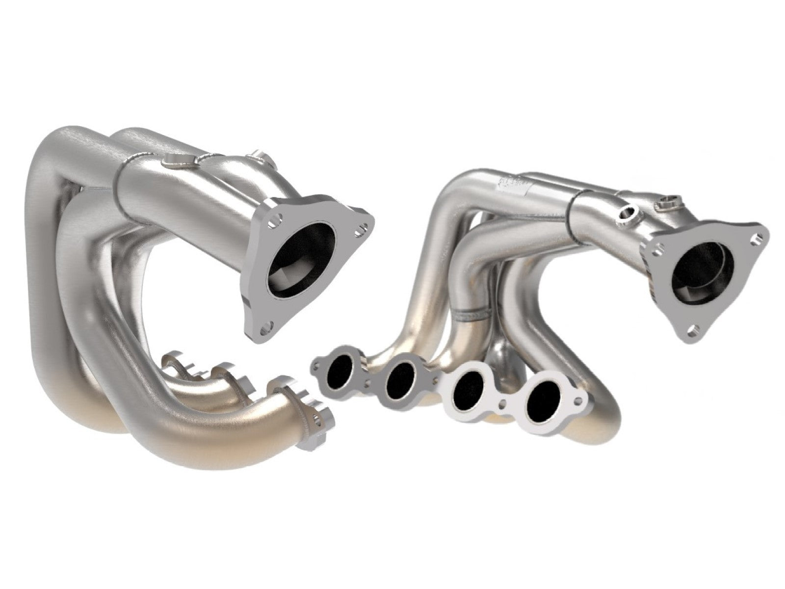 Twisted Steel 1-7/8 IN to 2-3/4 IN 304 Stainless Headers w/ Raw Finish Chevrolet Corvette (C8) 2020 V8-6.2L