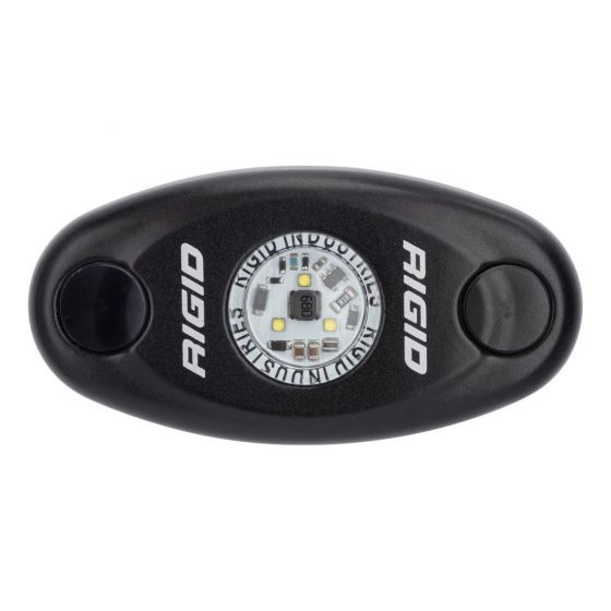 Rigid Industries A-Series Light - Black - High Strength - Amber