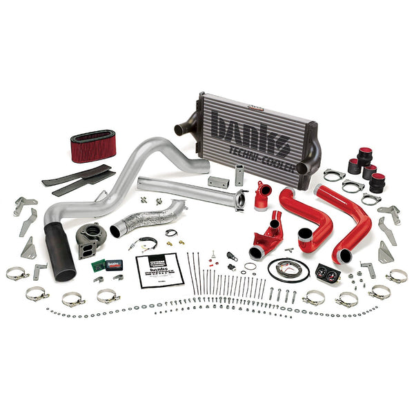 Banks Power 95.5-97 Ford 7.3L Man PowerPack System - SS Single Exhaust w/ Black Tip