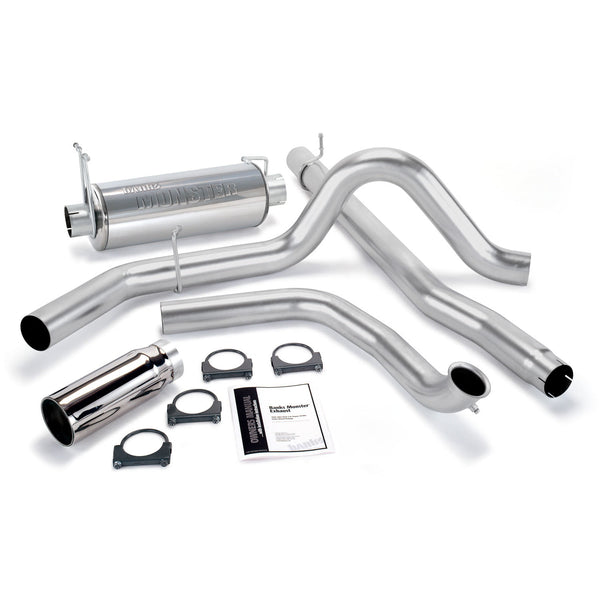 Banks Power 99-03 Ford 7.3L Monster Exhaust System - SS Single Exhaust w/ Chrome Tip