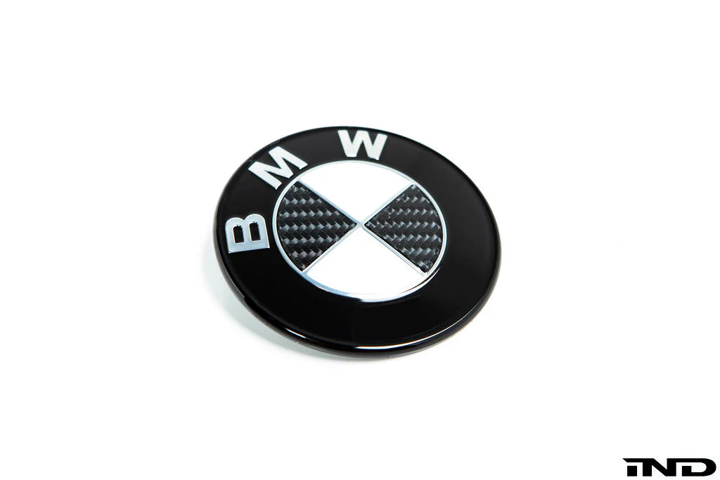 IND Carbon BMW Roundel Set