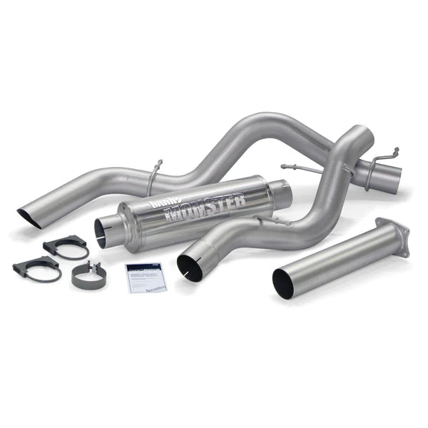 Banks Power 01-05 Chev 6.6L Ec/CCSB Monster Sport Exhaust System