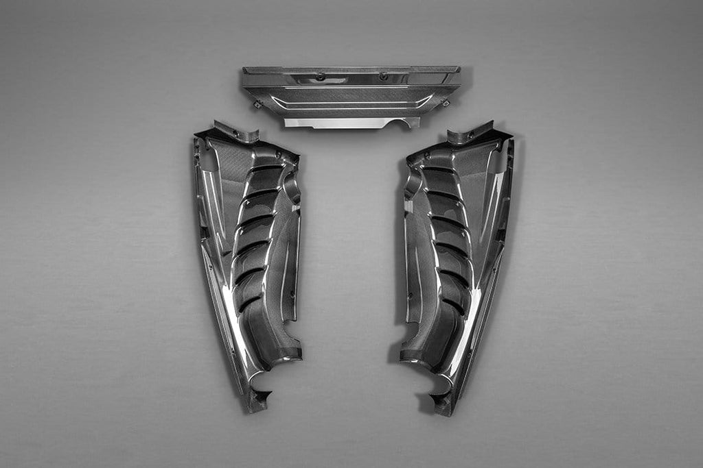 Ferrari 488 GTB Motor Compartment Side Covers (Berlinetta ONLY)