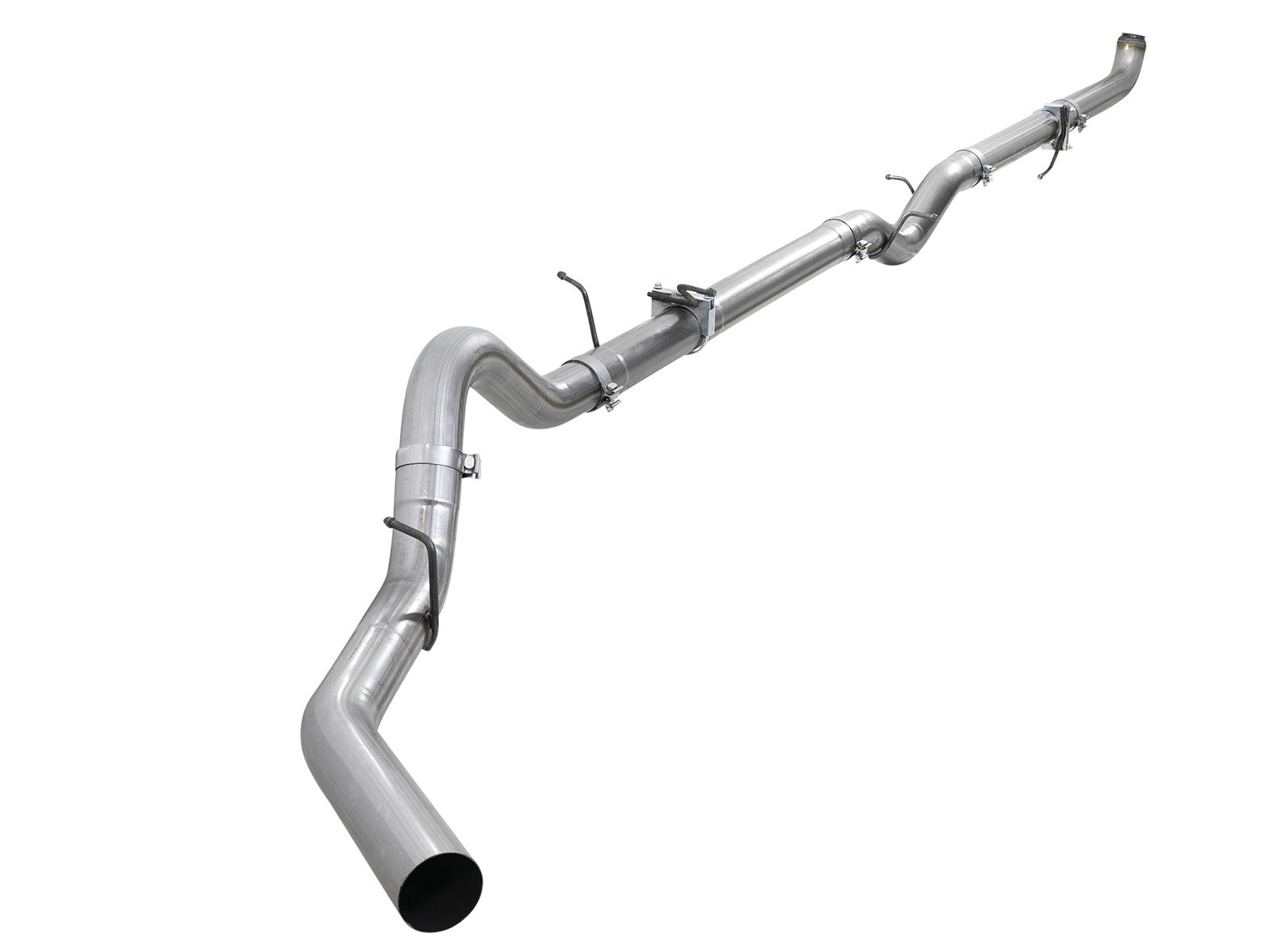 ATLAS 4 IN Aluminized Steel Downpipe-Back Exhaust System w/o Muffler GM Diesel Trucks 02-04 V8-6.6L (td) LB7