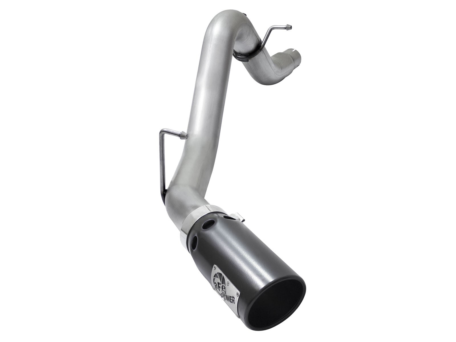 ATLAS 3-1/2 IN Aluminized Steel DPF-Back Exhaust System w/Black Tip GM Colorado/Canyon 16-20 L4-2.8L (td) LWN