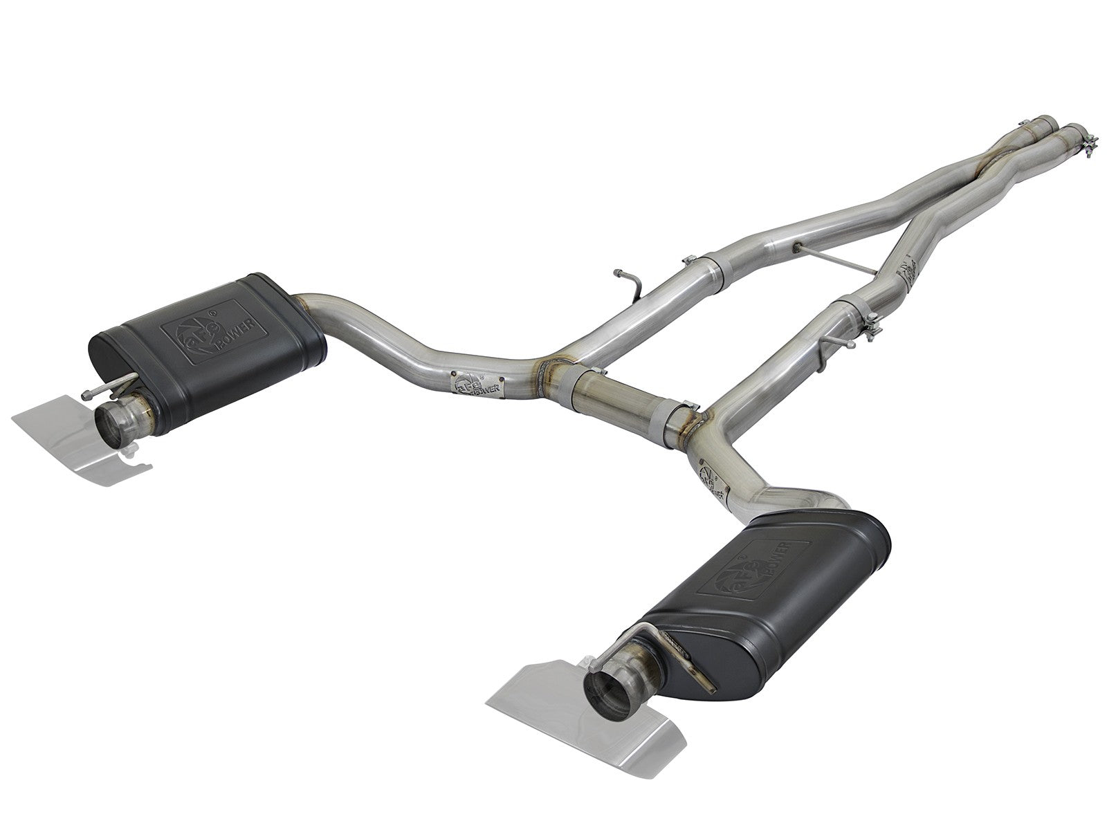 MACH Force-Xp 304 Stainless Steel Cat-Back Exhaust System Dodge Challenger 15-16 V8-5.7L