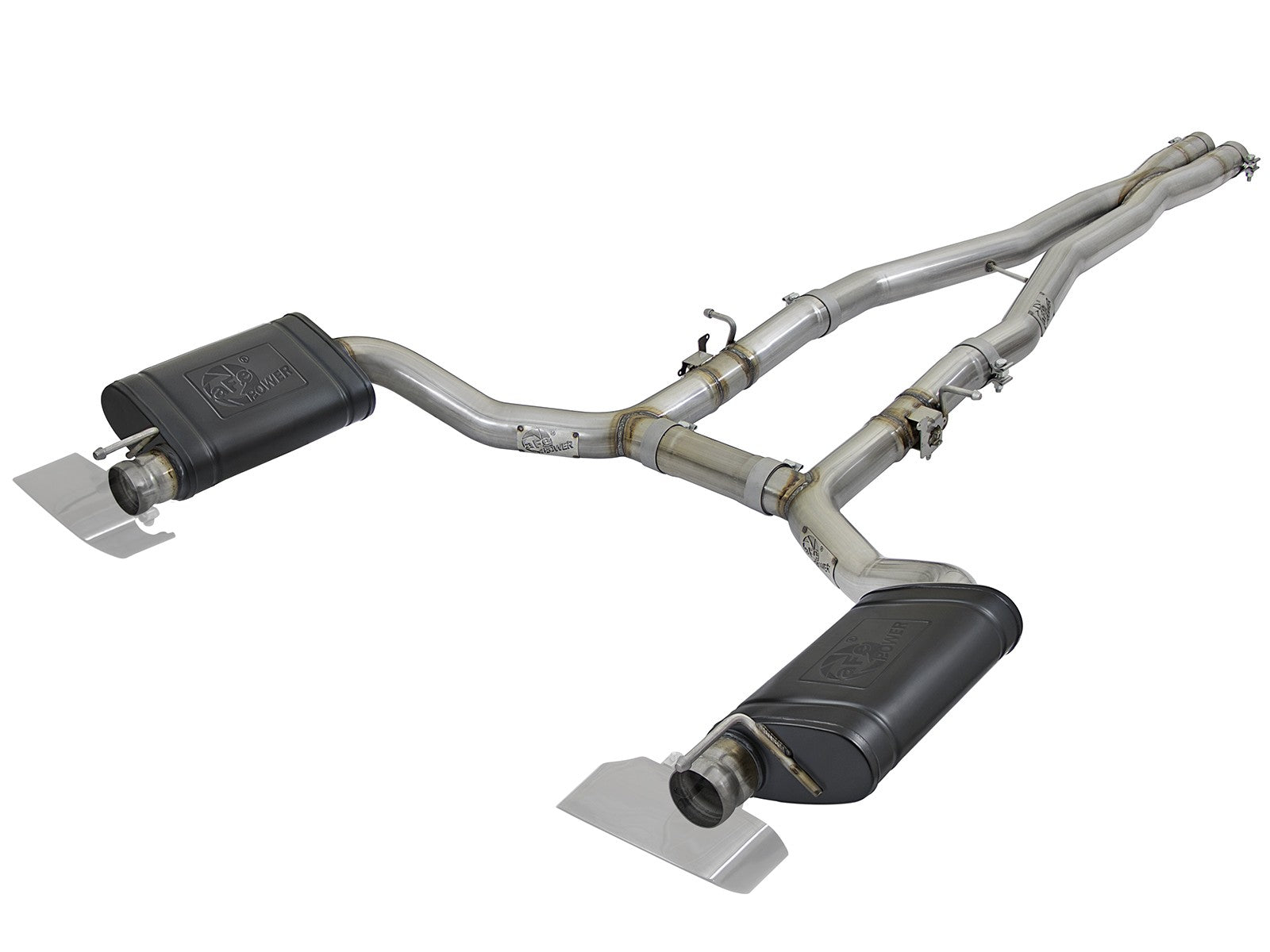 MACH Force-Xp 304 Stainless Steel Cat-Back Exhaust System Dodge Challenger 17-20 V8-5.7L