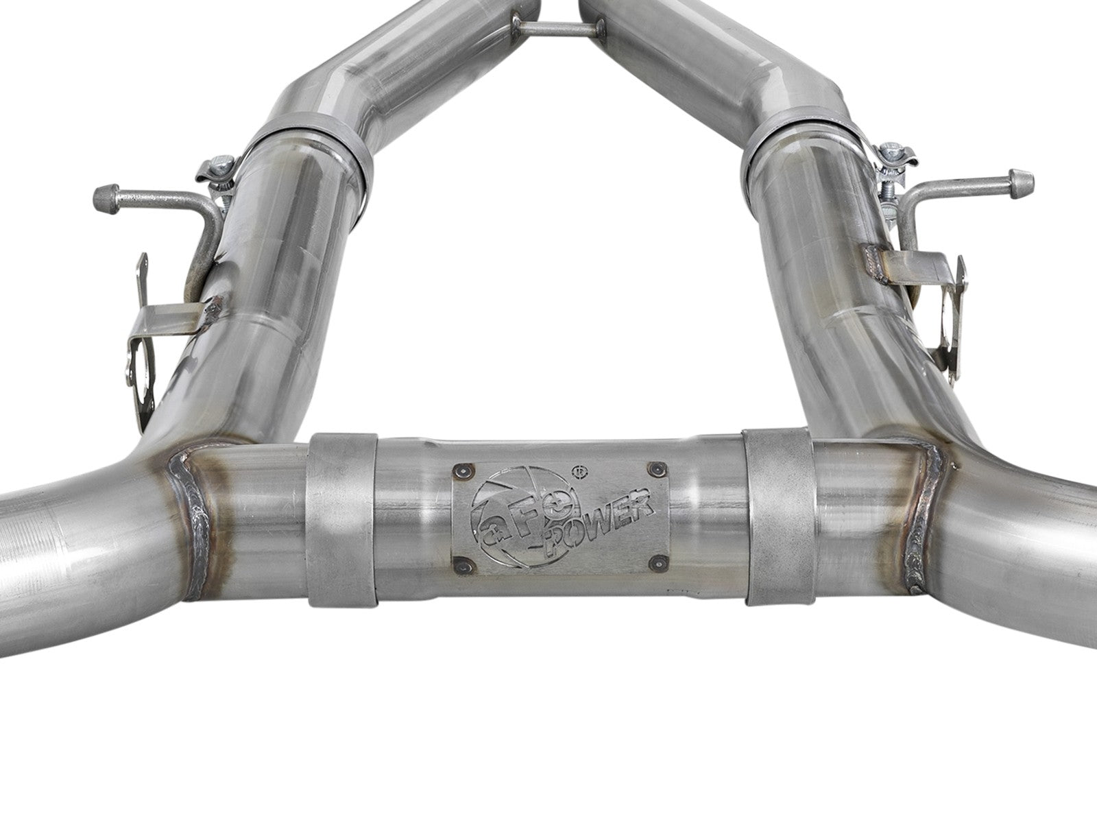 MACH Force-Xp 304 Stainless Steel Cat-Back Exhaust System w/o muffler Dodge Challenger/Hellcat/Demon 15-20 SRT-8 V8-6.2L (sc) / 392 V8-6.4L