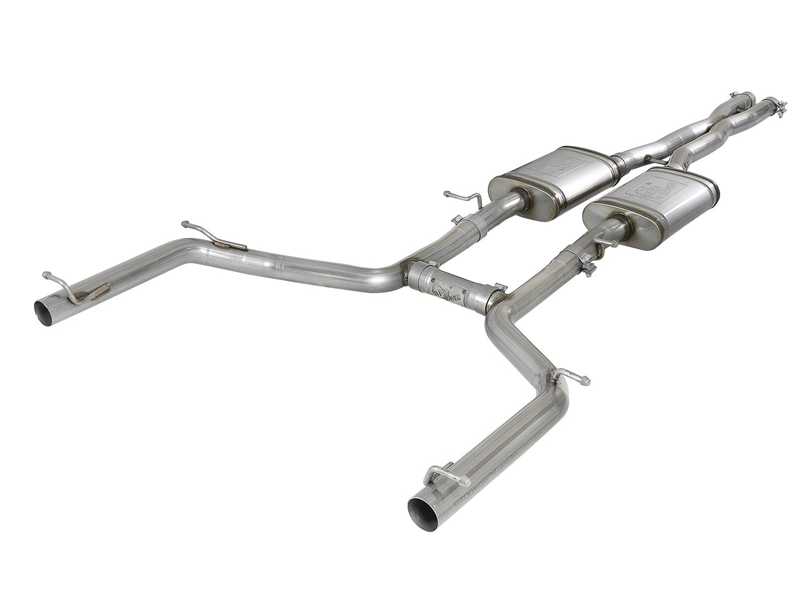 MACH Force-Xp 2-1/2 IN 304 Stainless Steel Cat-Back Exhaust System Dodge Challenger 15-20 V6-3.6L