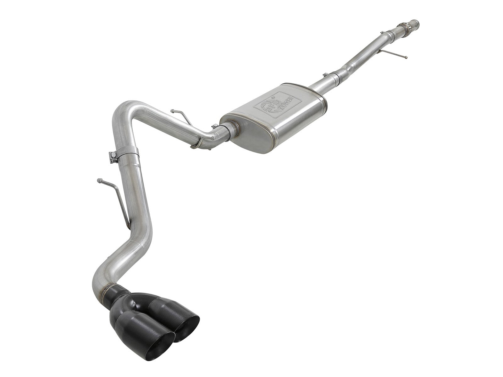 Vulcan Series 3 IN 304 Stainless Steel Cat-Back Exhaust System w/ Black Tips GM Silverado/Sierra 1500 19-20 V6-4.3L/V8-5.3L