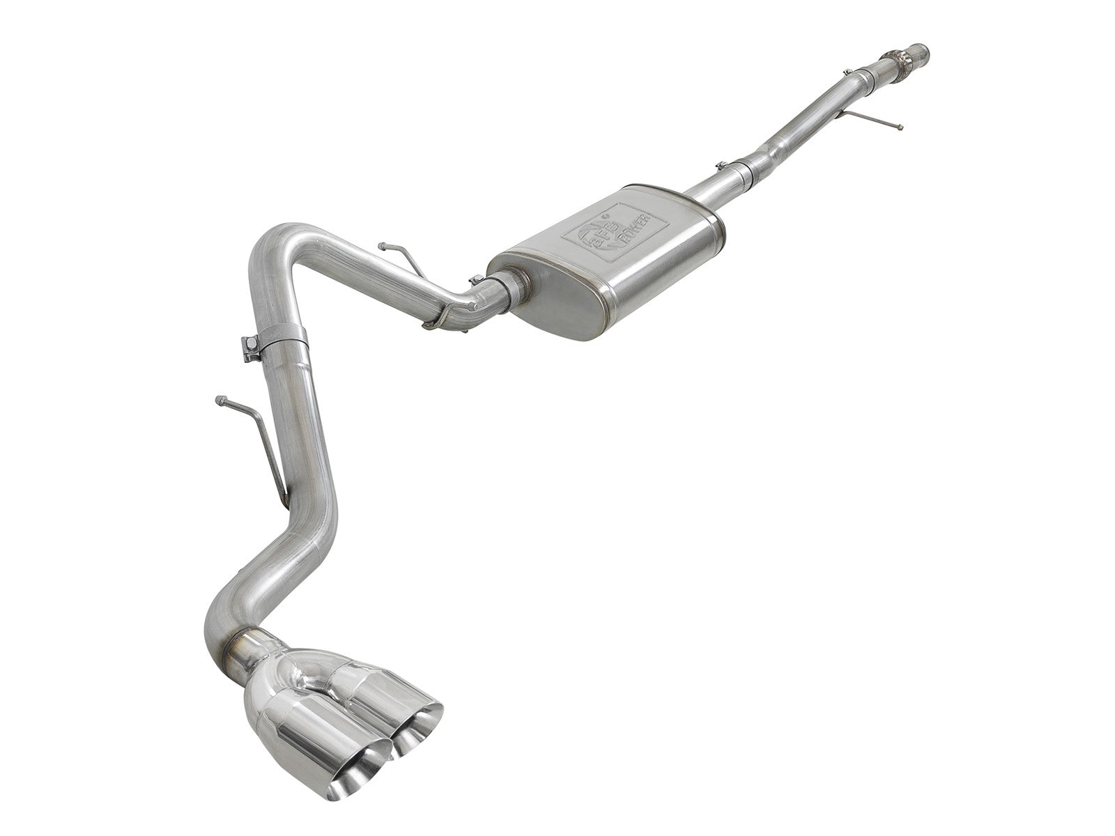 Vulcan Series 3 IN 304 Stainless Steel Cat-Back Exhaust System w/ Polished Tips GM Silverado/Sierra 1500 19-20 V6-4.3L/V8-5.3L