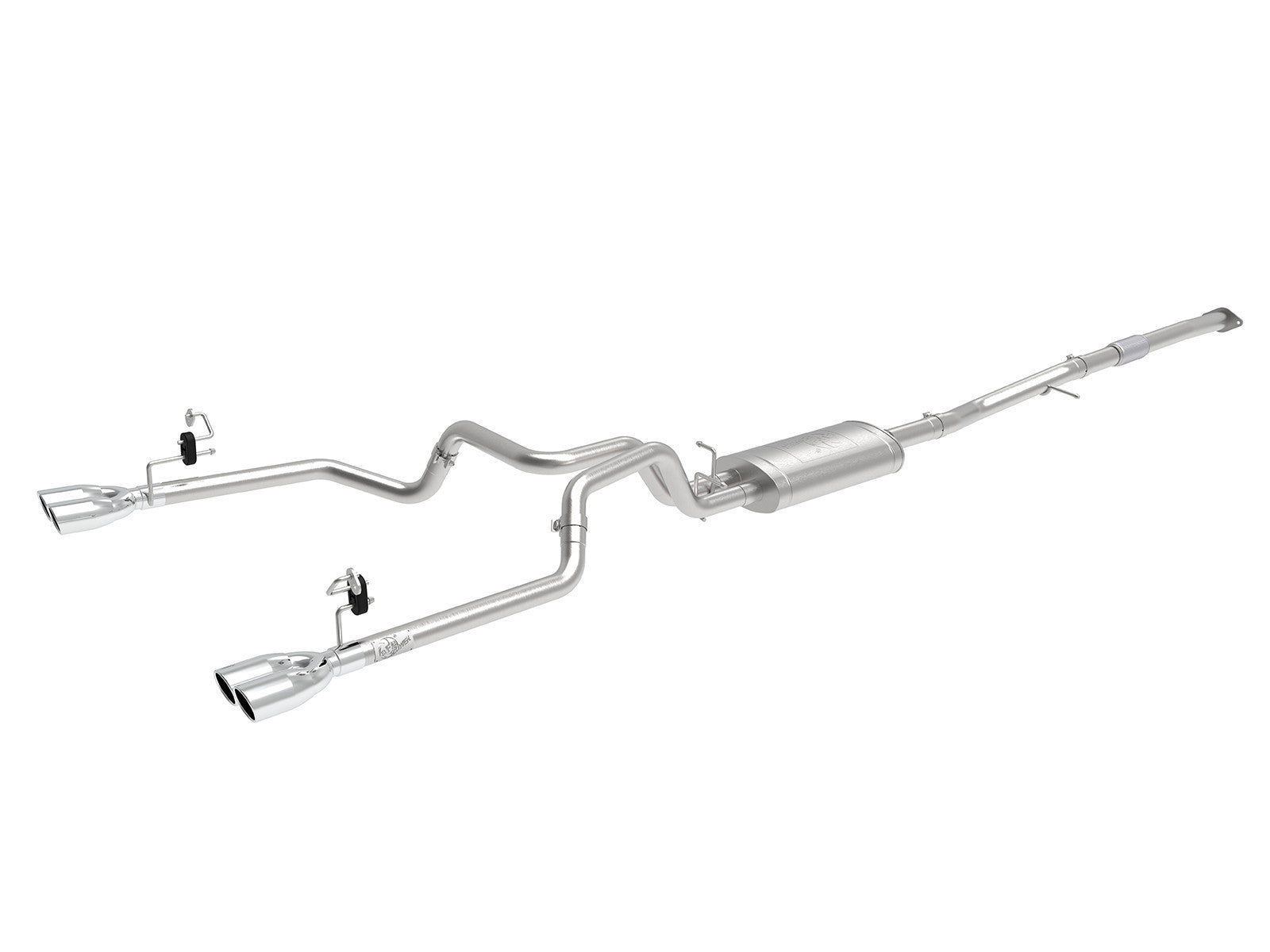 Vulcan Series 304 Stainless Steel Cat-Back Exhaust System w/ Polished Tip GM Silverado/Sierra 1500 2019 L4-2.7L (t)