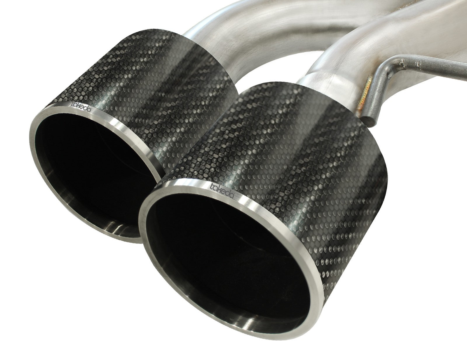 Takeda 3 IN to 2-1/2 IN 304 Stainless Steel Cat-Back Exhaust System Nissan GT-R (R35) 09-20 V6-3.8L (tt)