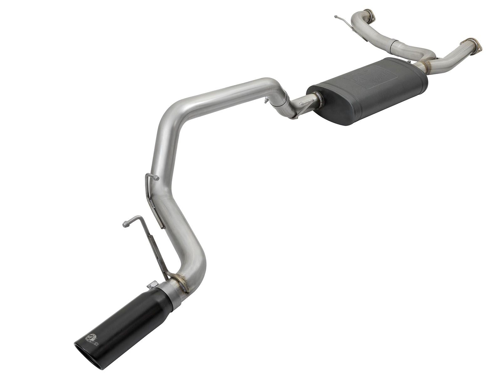 MACH Force XP 3" Cat-Back 304 Stainless Steel Exhaust System w/Black Tip Nissan Patrol (Y62) 10-19 V8-5.6L (400 hp) VK56VD