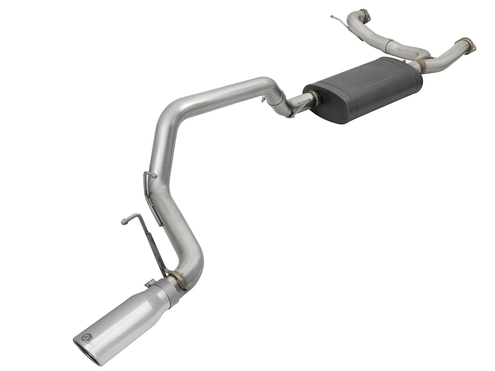 MACH Force XP 3" Cat-Back 304 Stainless Steel Exhaust System w/Black Tip Nissan Patrol (Y62) 10-19 V8-5.6L (400 hp) VK56VD