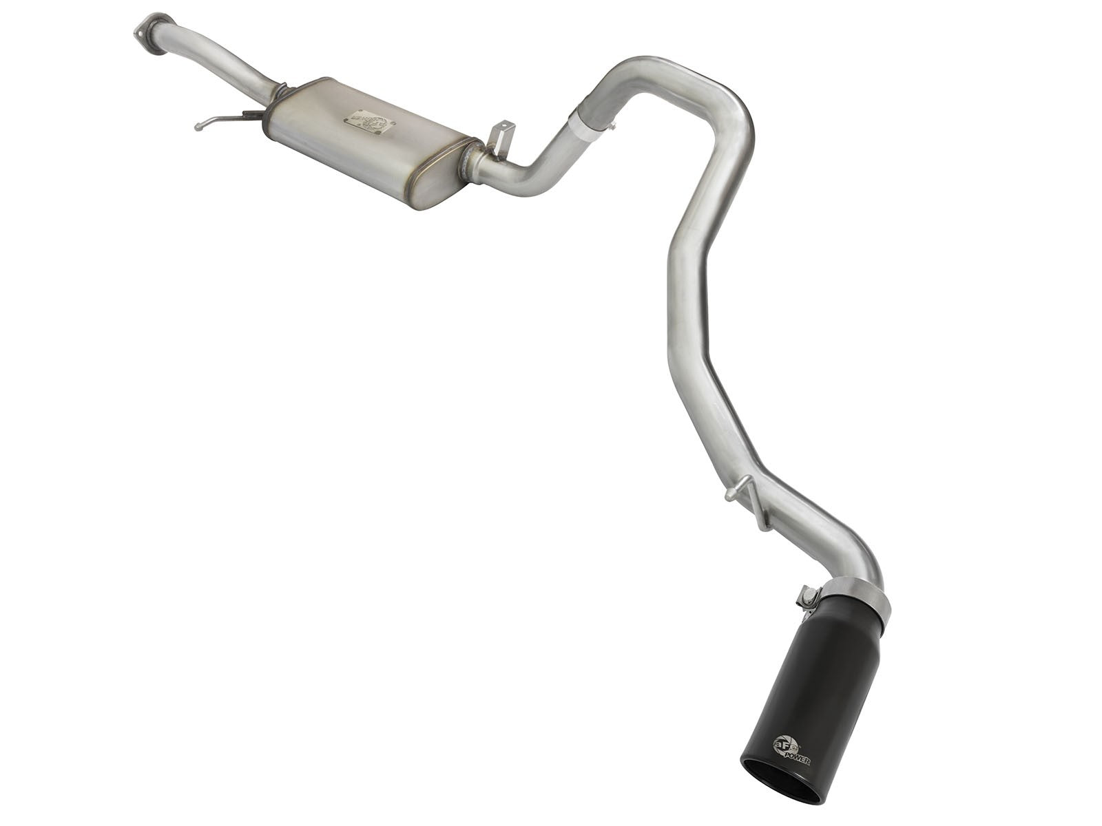 MACH Force-Xp 2-1/2in 304 Stainless Steel Cat-Back Exhaust System w/Black Tip Nissan Patrol (Y61) 01-19 L6-4.8L