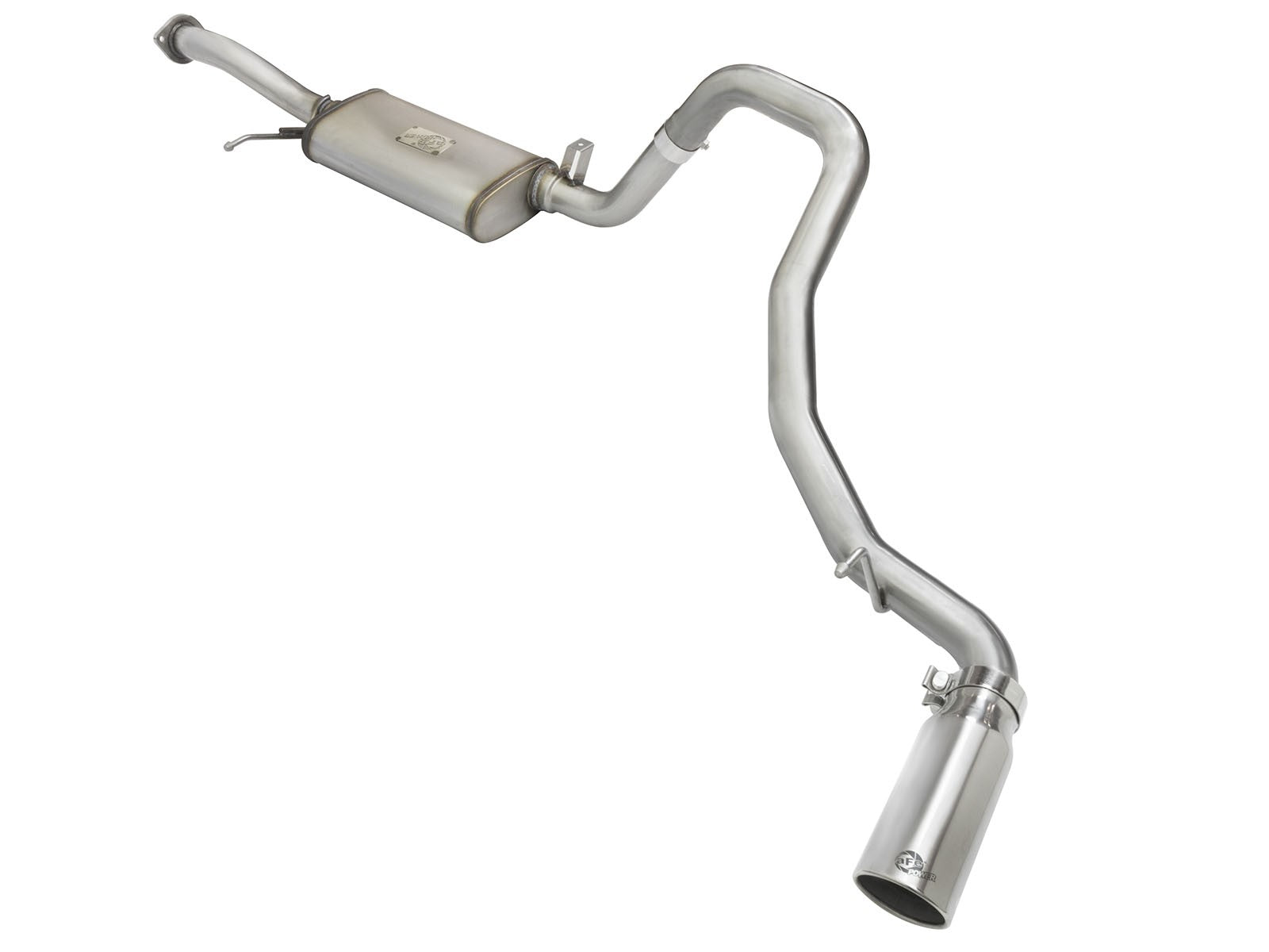 MACH Force-Xp 2-1/2in 304 Stainless Steel Cat-Back Exhaust System w/Polished Tip Nissan Patrol (Y61) 01-19 L6-4.8L