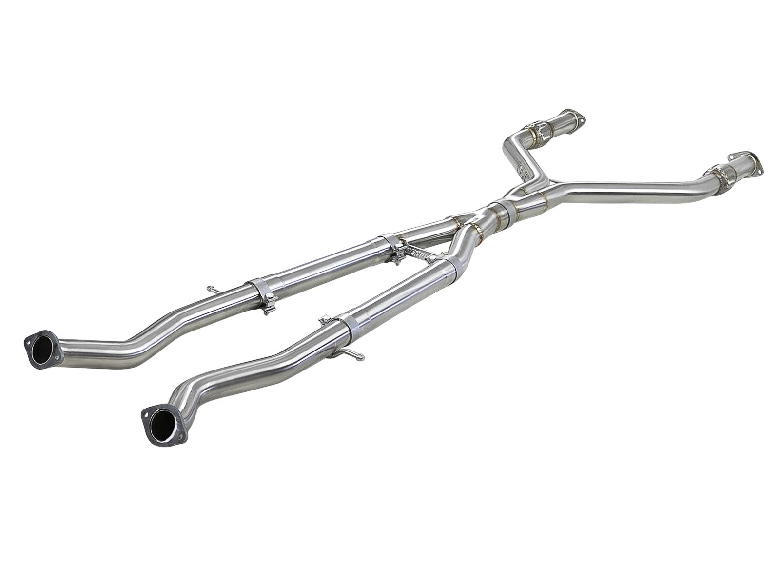 Takeda 2-1/2 IN to 3 IN 304 Stainless Steel Street Series Y-Pipe Infiniti Q50/Q60 16-20 V6-3.0L (tt)